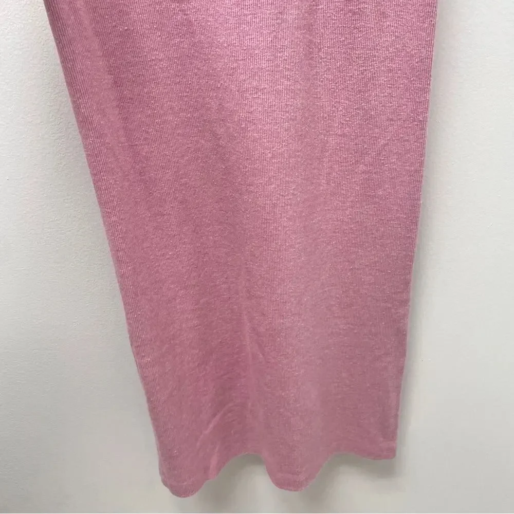 Allbirds Ribbed Tank Dress, women’s size small, lavender baby pink sustainable